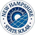 New Hampshire State Solar logo.